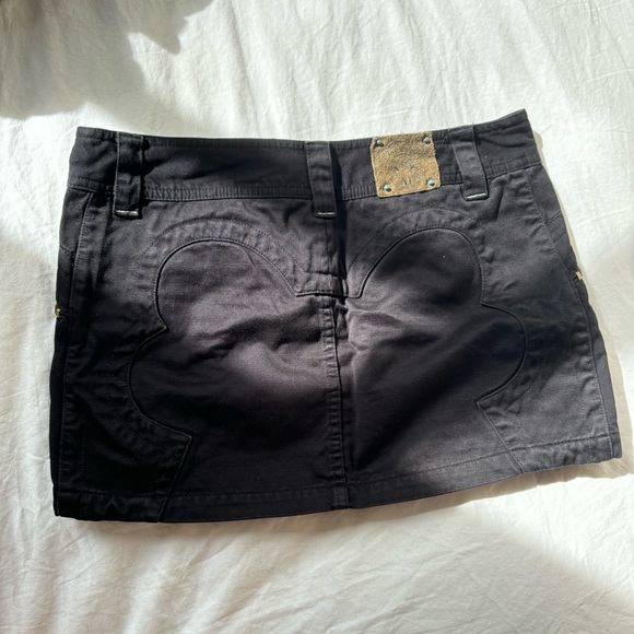 ICONIC Diesel low rise moto mini skirt - Picture 2 of 3